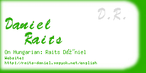 daniel raits business card